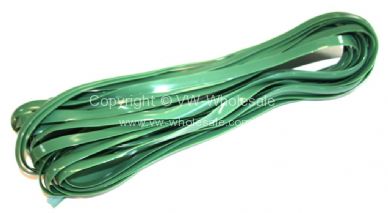German quality belt line trim insert in Turquoise Green - OEM PART NO: 241853590GR
