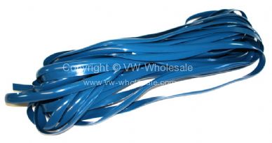 German quality belt line trim insert in Sea Blue - OEM PART NO: 241853590BL