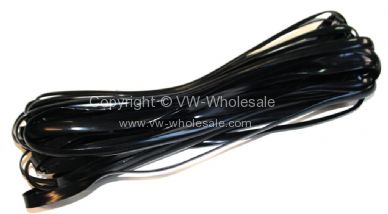 German quality belt line trim insert in Black - OEM PART NO: 241853590BK