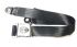 Seatbelt 2 point with chrome buckle and black webbing - OEM PART NO: 111870671B