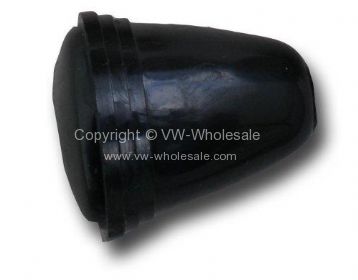 German quality wiper knob with 4mm thread Black - OEM PART NO: 111955541BK