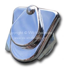 German quality chrome flap lock church key style - OEM PART NO: 261829651