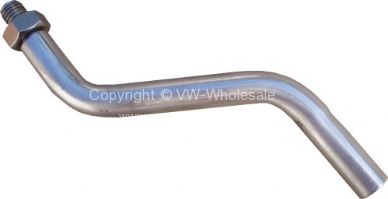 Brushed stainless gearstick extension - OEM PART NO: ZVW79