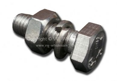 Stainless steel bolt washer and nut for pedal - OEM PART NO: 