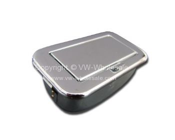 German quality chrome ashtray complete - OEM PART NO: 221857305