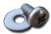 Stainless steel parcel shelf screw & washer 3 needed per shelf 55-67