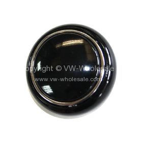 German quality complete horn button in black - OEM PART NO: 211951669