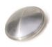 Brushed finish stainless steel horn button centre