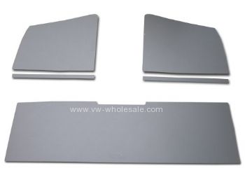 Roof lining set for single cab pick up in ABS textured grey set of 5 55-67 - OEM PART NO: 261867515