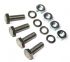 German quality rear bumper iron to body fixing bolts for both irons Bus - OEM PART NO: 