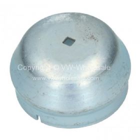 German quality grease cap for left side with hole for speedo cable Bus 55-7/63 - OEM PART NO: 211405691