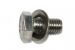 Stainless steel bolt and washers
