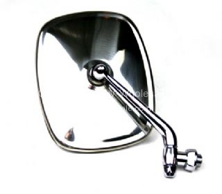 Best quality stainless steel and chrome door mirror Right 68-79 - OEM PART NO: 211857514F