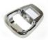 German quality chrome internal door release surround Bus 68-72 Ghis 71-74 Beetle 72-73 - OEM PART NO: 411837097CH