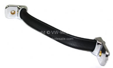 German quality deluxe black grab handle with chrome ends - OEM PART NO: 241867161B