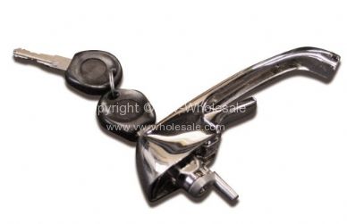 Repro cab door handle with 2 keys 69-79 - OEM PART NO: 211837205N