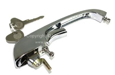 German quality cab door handle with 2 keys - OEM PART NO: 211837205N