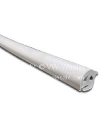 German quality rubber trim for inner top track in cream 68-91 - OEM PART NO: 221843196