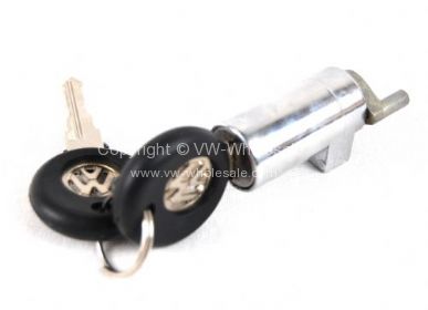 Genuine VW lock barrel and key for LHD easy to change to RHD 73-79 - OEM PART NO: 211843710