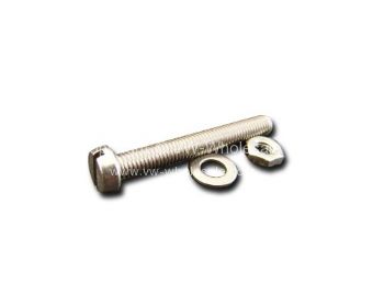 Genuine fixing screw and washer for track cover retainer strip - OEM PART NO: 