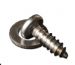 Stainless steel track cover rear screw and washer