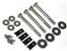 Stainless steel rear valance fitting kit Bus 68-71
