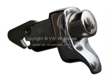 Genuine VW chrome lid handle non locking 68-7/71 - OEM PART NO: 211827503AA