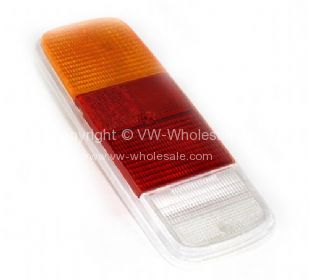 Amber red and white rear light lens Bus - OEM PART NO: 211945241AD