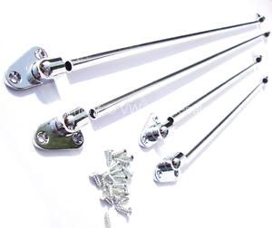 Side window jail bar kit for both sides rear side windows - OEM PART NO: 211104556