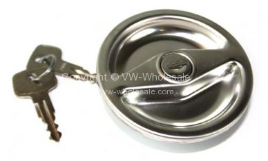 German quality stainless steel locking fuel cap - OEM PART NO: 211201551R
