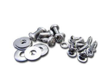 Stainless steel dash top fixing kit - OEM PART NO: 211728990