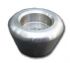 Stainless steel brushed finish dash knob for wipers or lights with hole for insert 68-79 - OEM PART NO: CC02086BF
