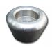 Stainless steel brushed finish dash knob for wipers or lights with hole for insert 68-79