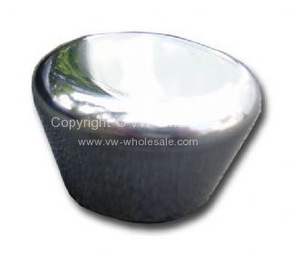 Stainless steel chrome dash knob for wipers or lights 68-79 - OEM PART NO: CC02086CF