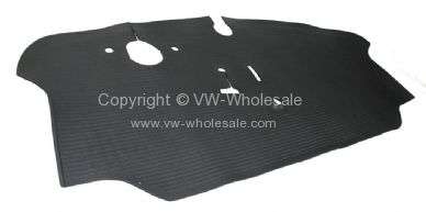Moulded rubber cab floor mat LHD only 73-79 - OEM PART NO: 211863711G