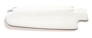 German quality sunvisors in off white Bus - OEM PART NO: 211857551D