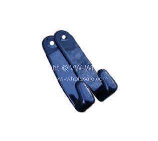 German quality seat belt hook in black 49-79 - OEM PART NO: 211857723BK