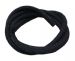 German quality cloth covered rubber vacuum hose 3.5mm