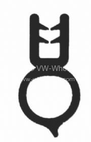 German quality general pop top seal for German westfalias sold per metre - OEM PART NO: 