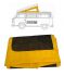 German quality Westfalia pop top canvas front hinge yellow - OEM PART NO: 231069708Y
