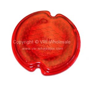 German quality all red rear light lens with OEM markings - OEM PART NO: 211945241A