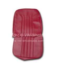 Passenger seat cover Red 61-67 - OEM PART NO: SC7263M2