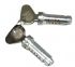 Cab door lock barrels on the same R code keys - OEM PART NO: 211627111GP