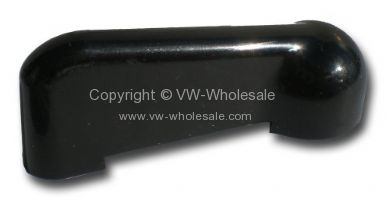 German quality black fresh air flap control knob with screws - OEM PART NO: 221817793BK