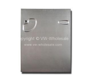 Correct fit side door outer skin up to swage with handle hole with teardrop pressing - OEM PART NO: 211841081F