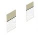 TMI Partition Panel Kit for bench seat model in Basalt grey/Silver beige 61-63