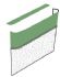TMI centre drink panel in phosphor/camo green 55-64 - OEM PART NO: 221867705GN