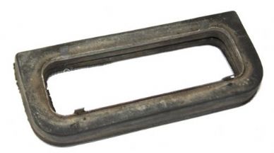 Genuine VW fresh air duct on door to under dash heater box seal & metal clip Used 68-79 - OEM PART NO: 