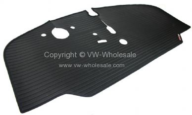 Rubber cab floor mat with a Polypropylene trim LHD Bus - OEM PART NO: 211863711DLR