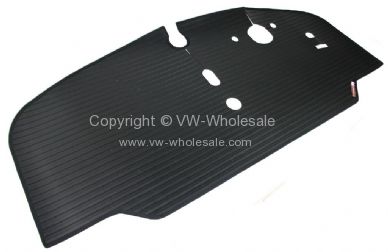 Rubber cab floor mat with a Polypropylene trim RHD Bus - OEM PART NO: 211863711DRR
